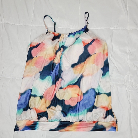 Cacique Other - Cacique Blouson Tankini Top Size 20